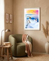 Greek Fantasy framed in a tender room thumbnail