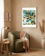 How To Live In The Jungle framed in a tender room thumbnail