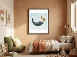 Whale Song framed in a playful room thumbnail