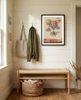 Flight Of The Elephants framed in a relaxed room thumbnail