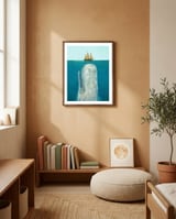 The Whale framed in a gentle room thumbnail