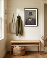 Sir Yodington framed in a relaxed room thumbnail