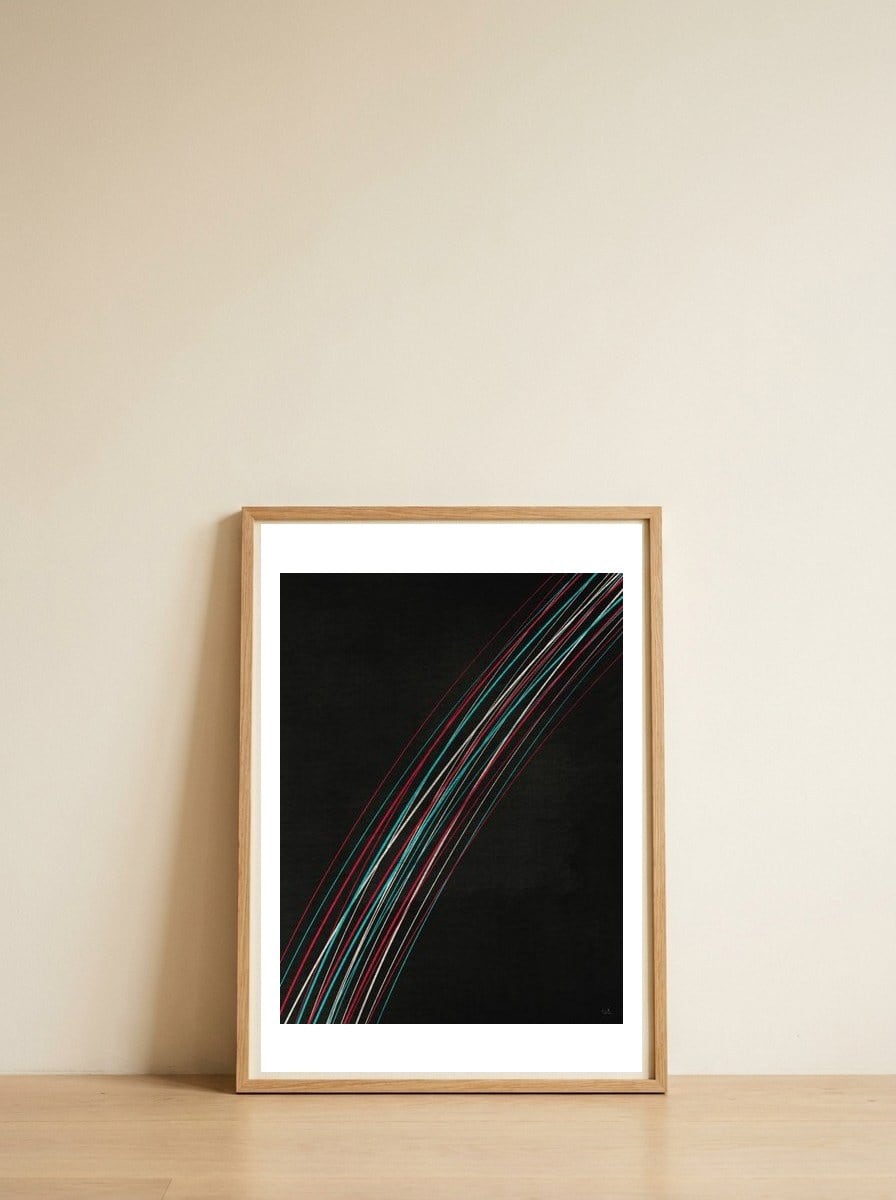 Urban Spirit — framed, leaning against the wall