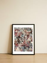 Geometric — framed, leaning against the wall thumbnail