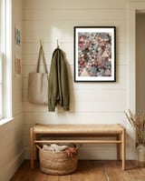Geometric framed in a relaxed room thumbnail