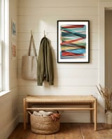 Geometric Prison framed in a relaxed room thumbnail
