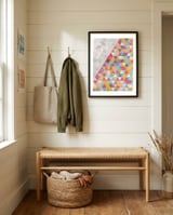 Geometric Power framed in a relaxed room thumbnail