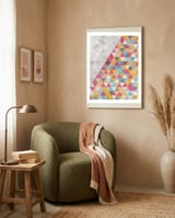Geometric Power framed in a tender room thumbnail