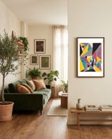 Geometric Mind framed in a grounding room thumbnail