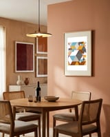 Geometric framed in a intimate room thumbnail