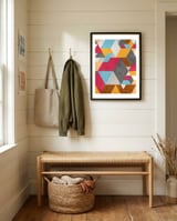 Geometric framed in a relaxed room thumbnail