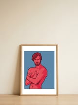 Lee — framed, leaning against the wall thumbnail