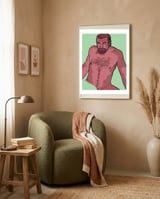 Ian framed in a tender room thumbnail