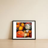 Pumpkins — framed, leaning against the wall thumbnail