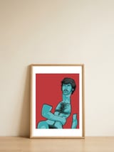 Hank — framed, leaning against the wall thumbnail