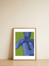 Carl — framed, leaning against the wall thumbnail