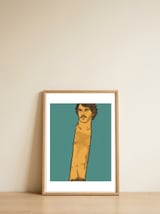 Al — framed, leaning against the wall thumbnail