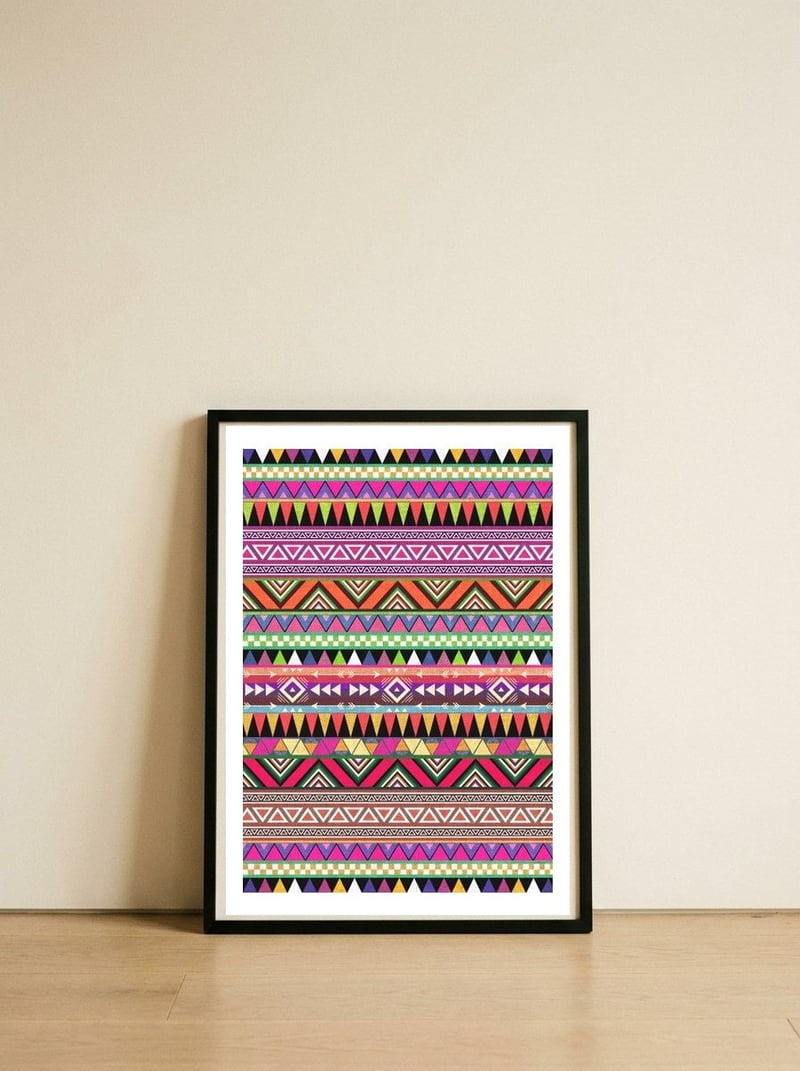 Overdose — framed, leaning against the wall