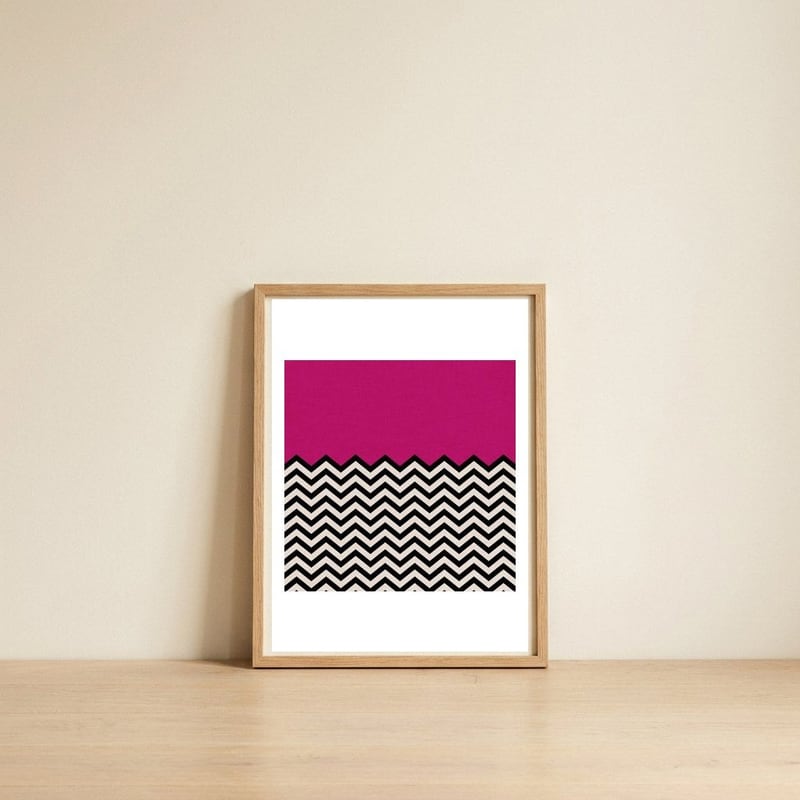 Follow Your Heart — framed, leaning against the wall