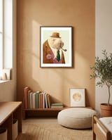 Walrus framed in a gentle room thumbnail
