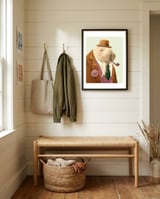 Walrus framed in a relaxed room thumbnail