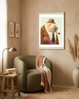Walrus framed in a tender room thumbnail