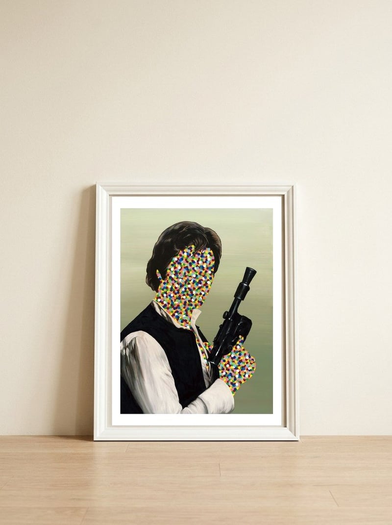 Rebel Scum 01 — framed, leaning against the wall