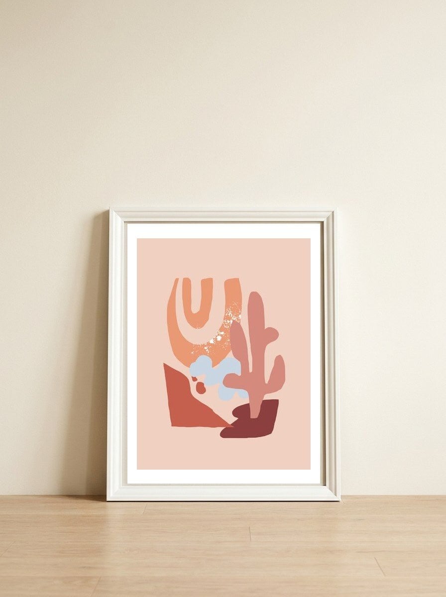 silent season-a — framed, leaning against the wall