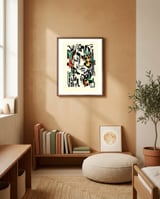 Line Dance framed in a gentle room thumbnail