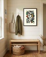 Line Dance framed in a relaxed room thumbnail
