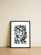 Line Dace — framed, leaning against the wall thumbnail