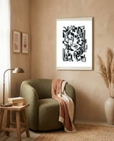 Line Dace framed in a tender room thumbnail