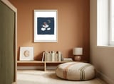 Baby Mouse And Stars framed in a gentle room thumbnail