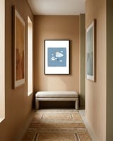 Baby Stork And Sun framed in a welcoming room thumbnail