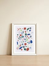 Terrazzo — framed, leaning against the wall thumbnail