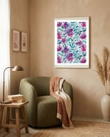 Loose Floral framed in a tender room thumbnail