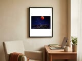 Crow see Planet framed in a focused room thumbnail