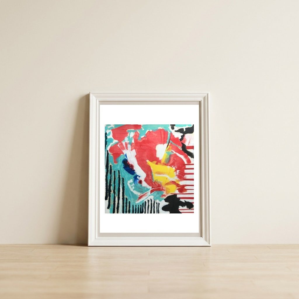 Improv 513 — framed, leaning against the wall
