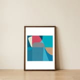 Lurking In River — framed, leaning against the wall thumbnail