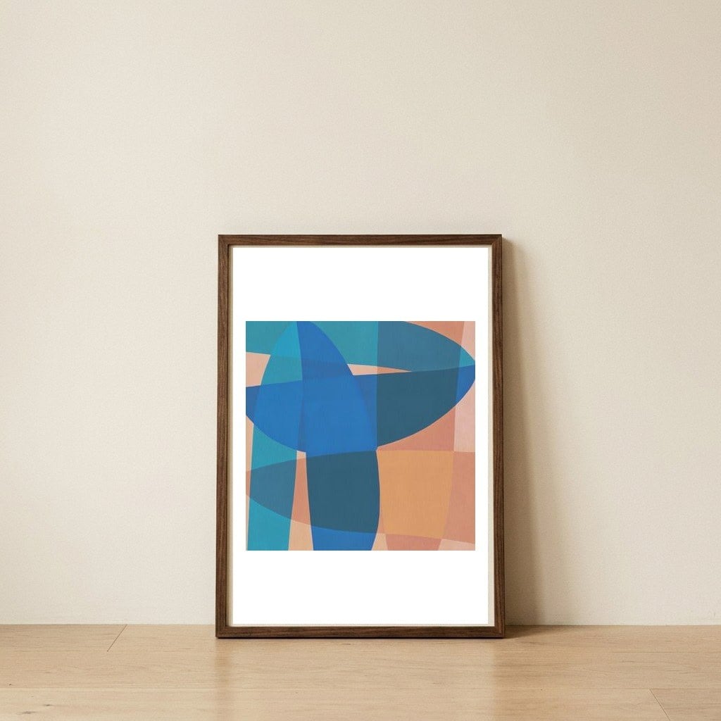 Yoga Therapy 2 — framed, leaning against the wall