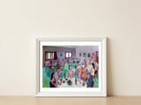 El Restaurant — framed, leaning against the wall thumbnail
