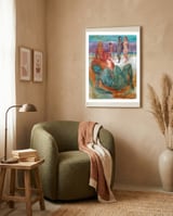 Las Banistas framed in a tender room thumbnail
