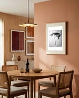 Hydrangea framed in a intimate room thumbnail