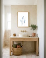 Blue Hosta framed in a breezy room thumbnail