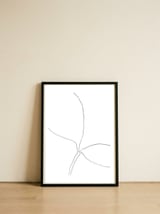 Seedling Leaning Right — framed, leaning against the wall thumbnail