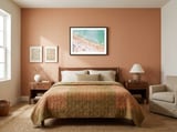 Pastel Beach framed in a crafted room thumbnail