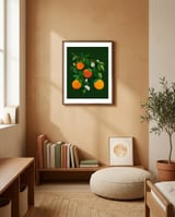 Oranges and Blossoms framed in a gentle room thumbnail