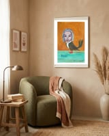 Bach Bird framed in a tender room thumbnail