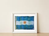 Bandera — framed, leaning against the wall thumbnail