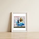 Frutera Que Vuela — framed, leaning against the wall thumbnail